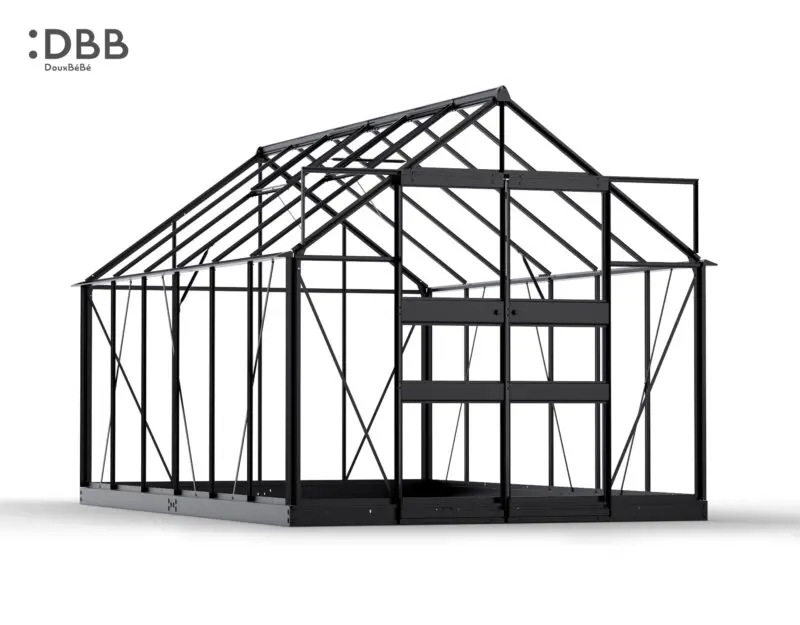 1653543514 The Premium P1 series Greenhouse DBB DouxBeBe Greenhouse 10ft black.jpg